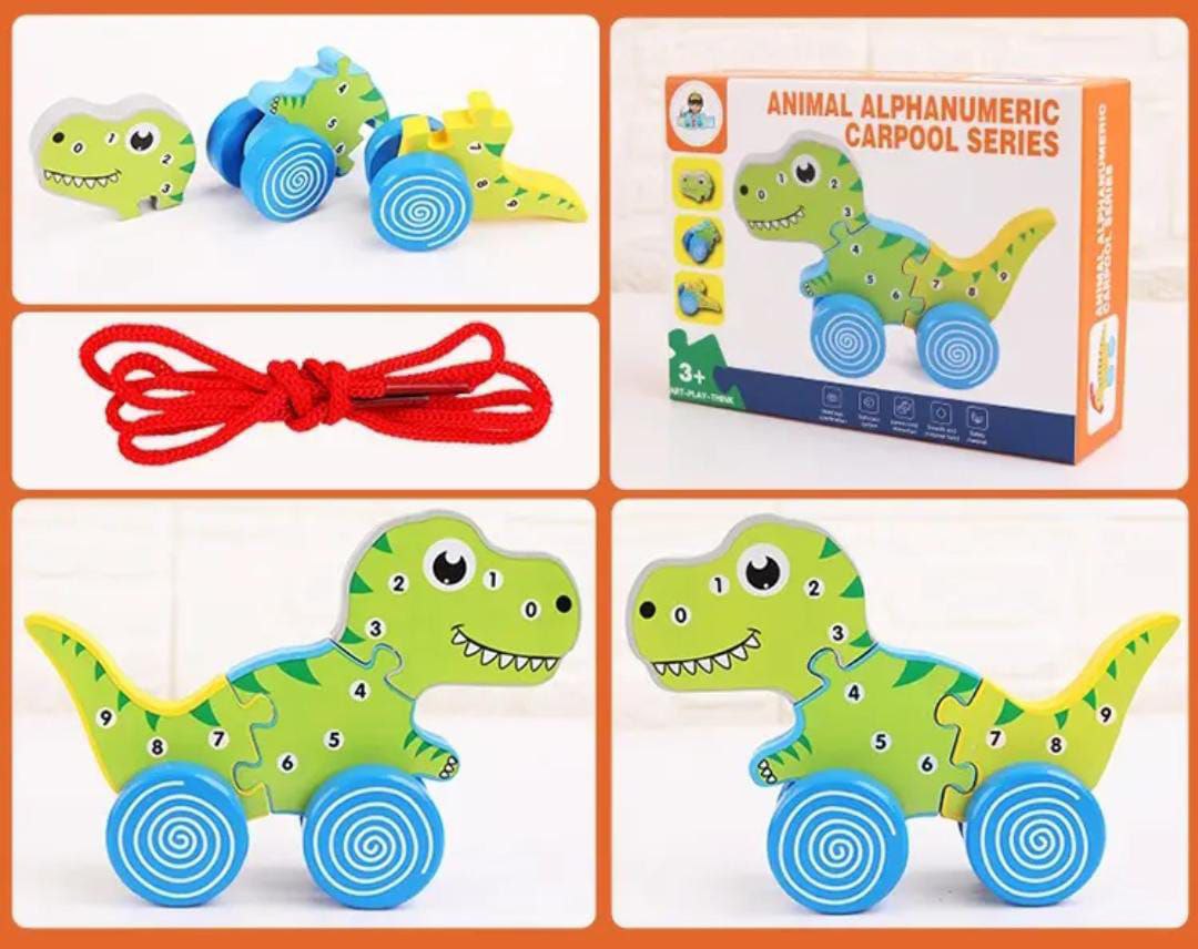 ROMPECABEZAS 3D DE DINOSAURIOS