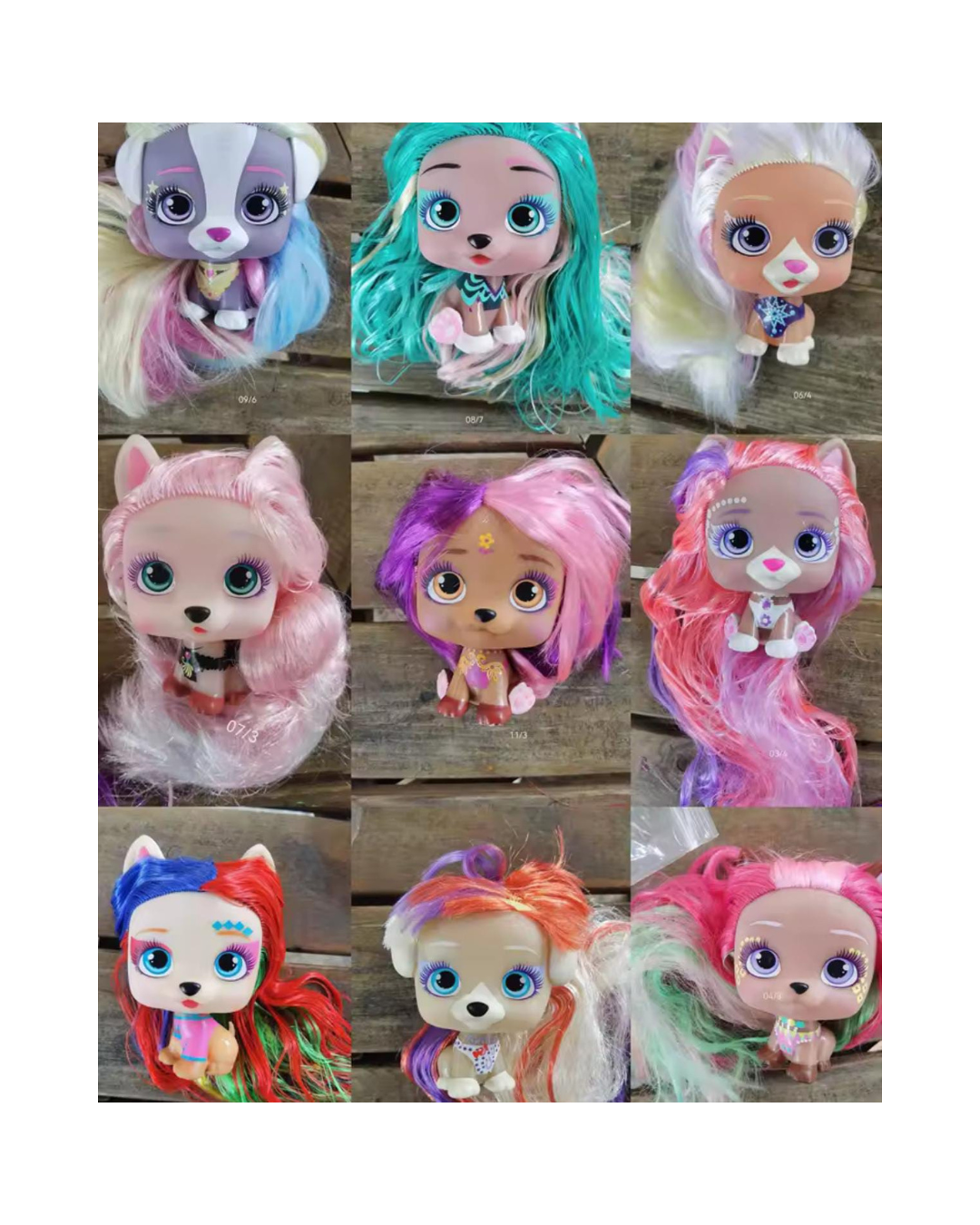 MASCOTAS VIP CON CABELLO 